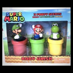 Super Mario Body Wash Scented